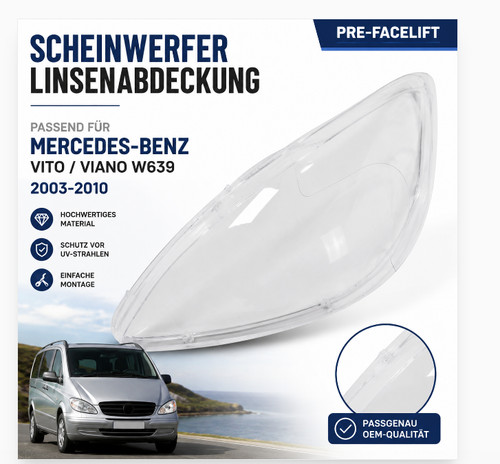 Scheinwerferglas vorne links - scheinwerferglas,